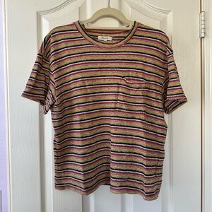 Madewell striped top size L